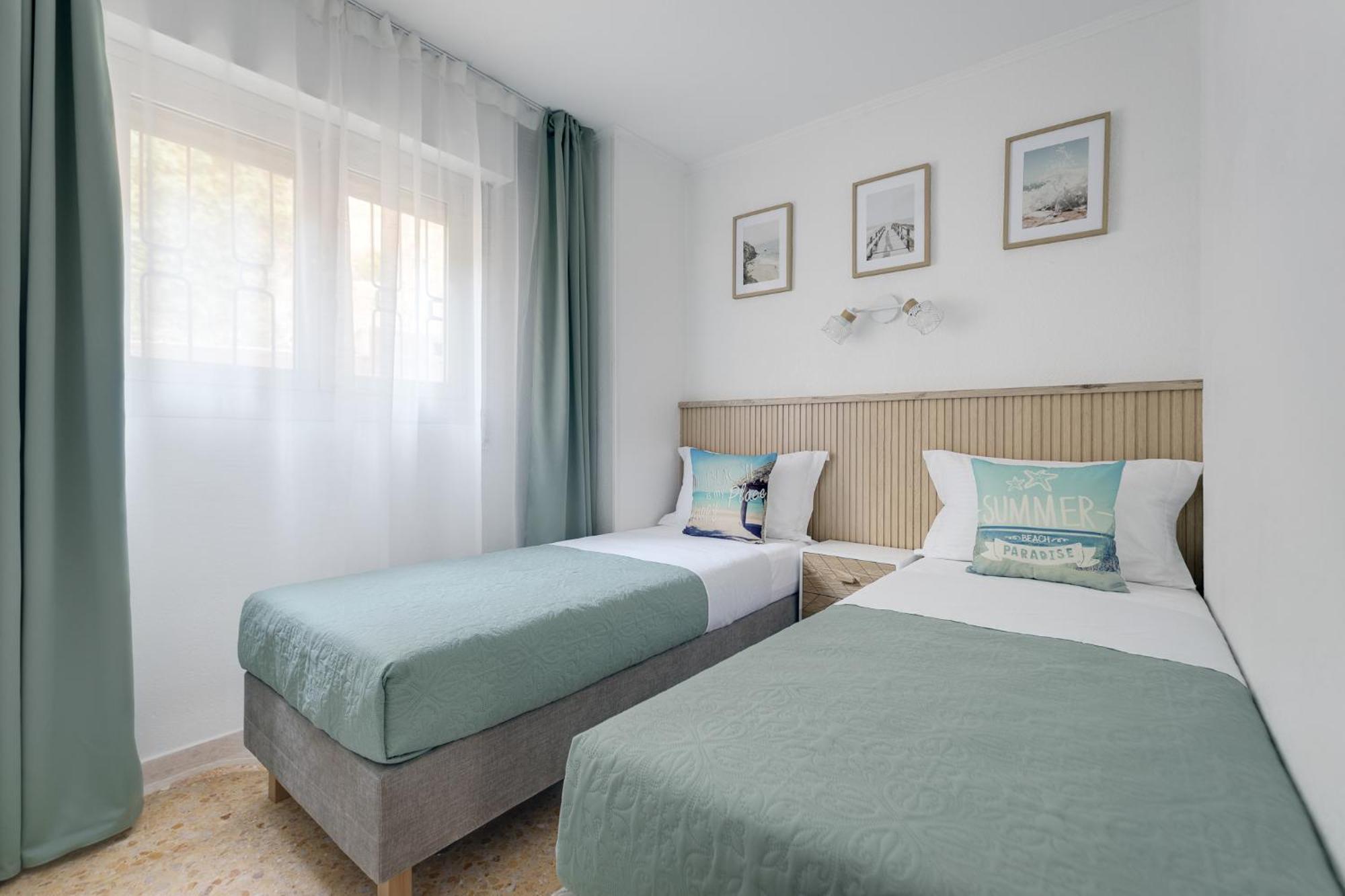 Europa Club Apartment, La Cala De Finestrat, Benidorm, Next To The Beach, Ground Floor, Air Cond Zewnętrze zdjęcie